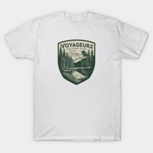 Vintage Emblem Voyageurs National Park T-Shirt